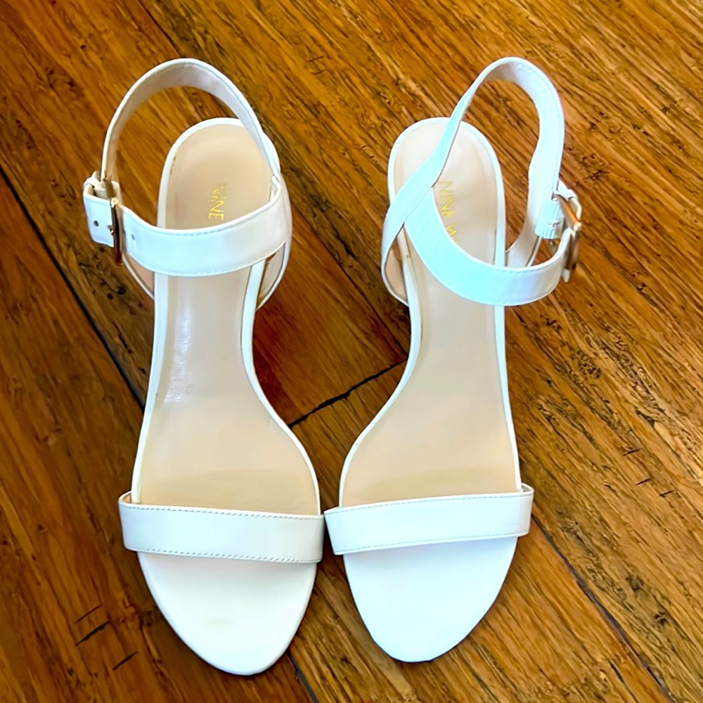 Nine West Wedge Sandals, Size 8 1/2